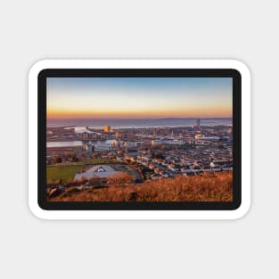 Swansea from Kilvey Hill Magnet