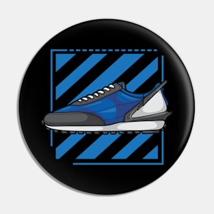 Daybrek Blue Jay Sneaker Pin