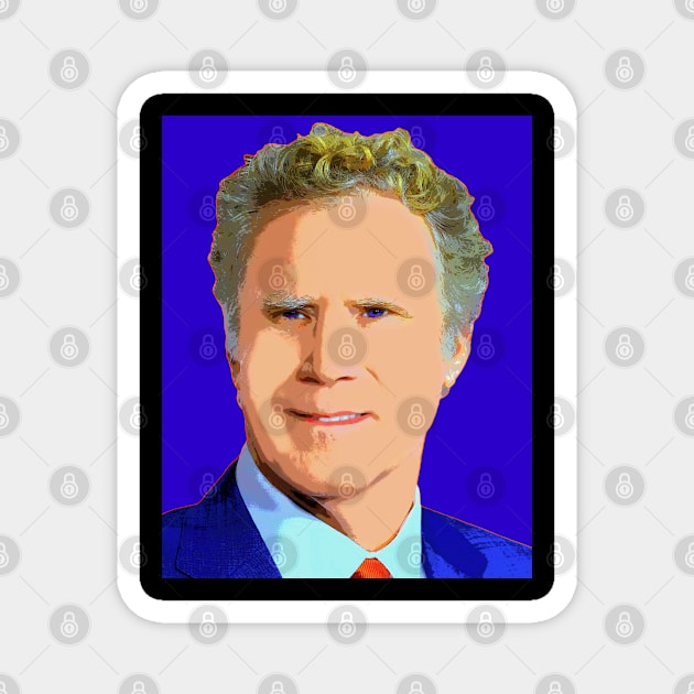 will ferrell Magnet by oryan80