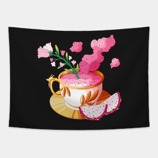 Dragonfruit Tea Tapestry