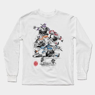 Anatomy of a Ninja Turtle Men's Premium Long Sleeve – Pop Up Tee