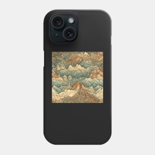 Mountains Painting stylized Phone Case