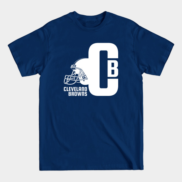 Discover CB Cleveland Browns 3 - Cleveland Browns - T-Shirt