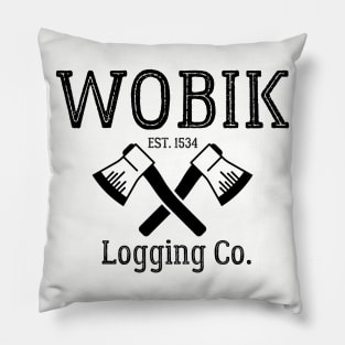 Wobik Logging Company Pillow