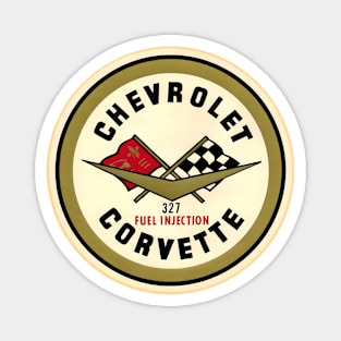 Chevrolet Corvette 327 Fuel Injection Engine Magnet