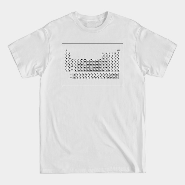 Discover Dustin's Periodic Table - Periodic Table - T-Shirt