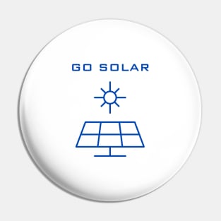 Go Solar Pin