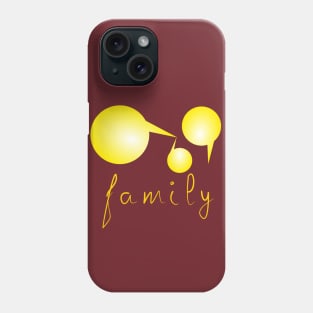 Dad, Mum and Me Phone Case