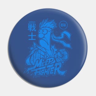 Beaker Meep Japanese Style Blue Pin