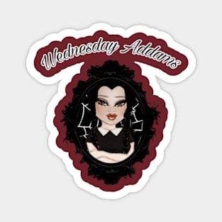 Wednesday Addams x Bratz Magnet