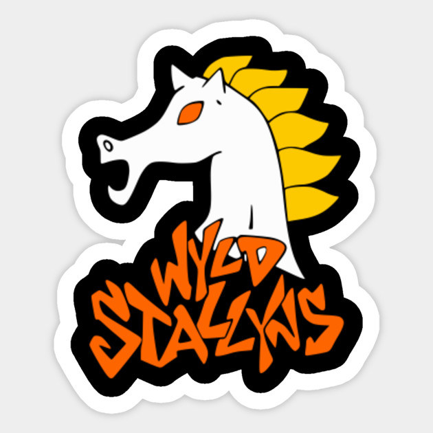Bill Ted S Excellent Adventure We Are Wyld Stallyns Bill And Teds Excellent Adventure Adesivo Teepublic It