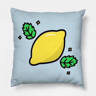 Winged Lemon Pillow