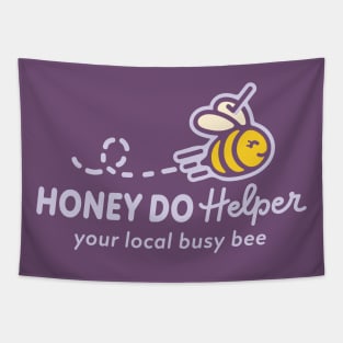 Honey Do Helper Logo Tapestry