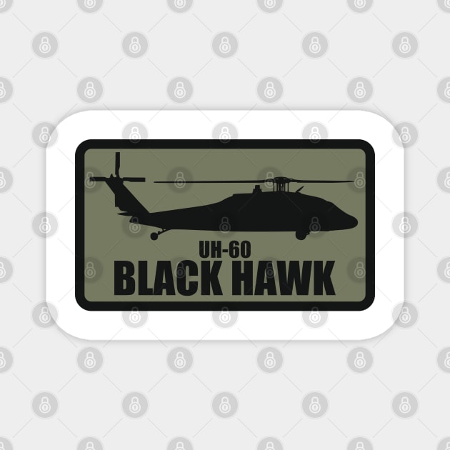 UH-60 Black Hawk Patch (subdued) Magnet by TCP