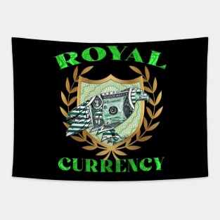 Royal Currency Eagle Tapestry