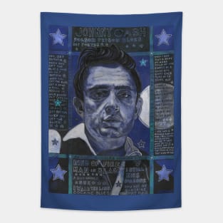 Blue Johnny Tapestry