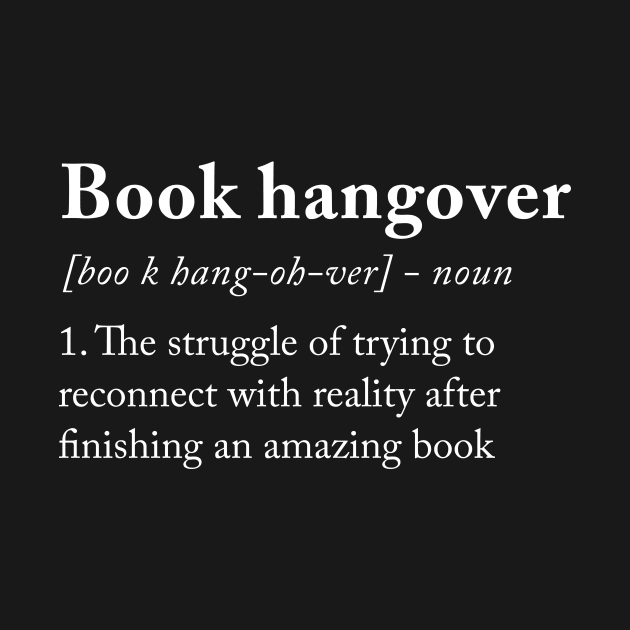 Book Hangover Definition by teesumi