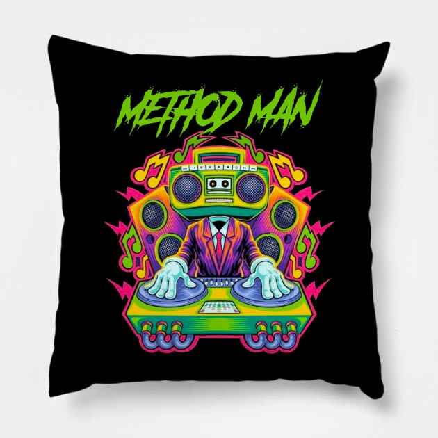 METHOD MAN RAPPER Pillow by Tronjoannn-maha asyik 