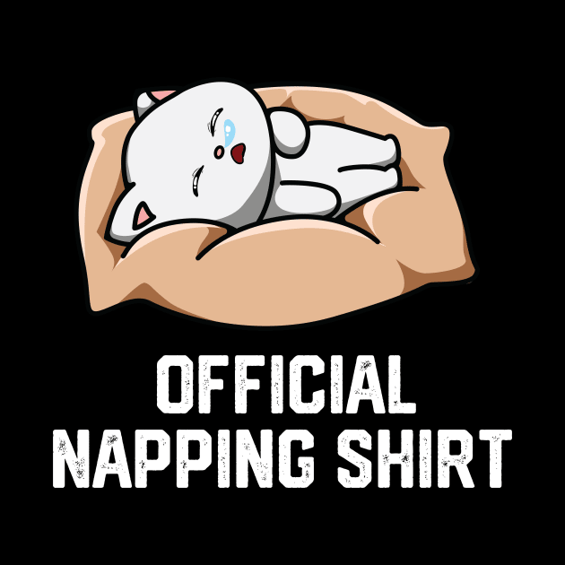 official napping shirt by spantshirt