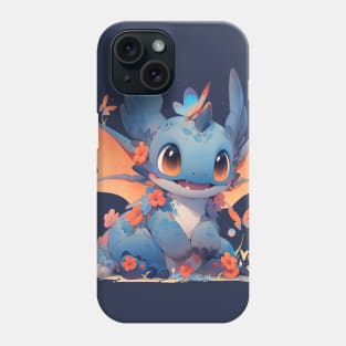 Ute little stitch dragon Phone Case