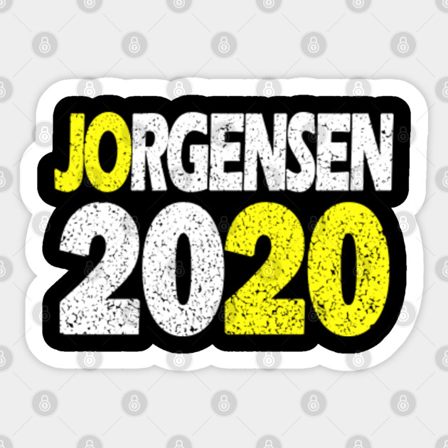 Jo Jorgensen 2020 Jo Jorgensen Sticker Teepublic
