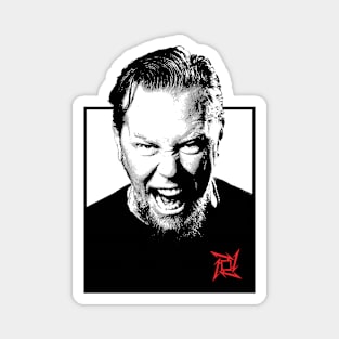 James Hetfield Magnet