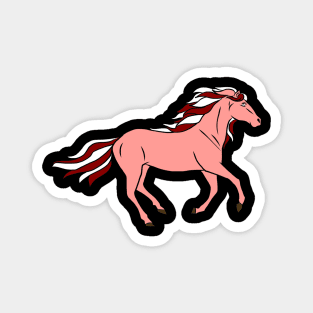 A very nice horse and pony dressage Magnet