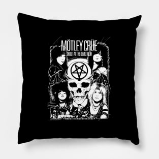 Motley Crue Rebel Art Pillow