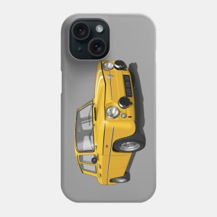 Renault R8 Gordini yellow Phone Case