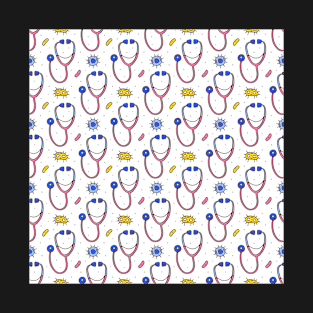 Nurse Pattern T-Shirt