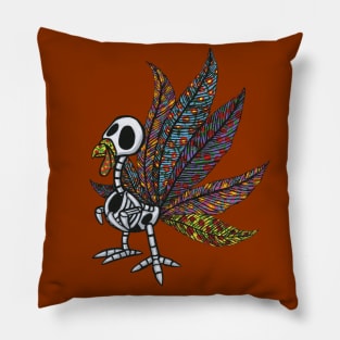 Pavo De Los Muertos Pillow