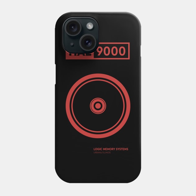 HAL 9000 - 2001 A Space Odyssey v1 Phone Case by Hataka