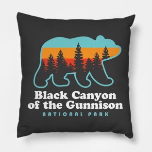 Black Canyon of the Gunnison National Park Bears Pillow