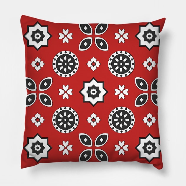 ajrak Pillow by mildstorm31