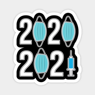 Happy New Year 2021 Magnet