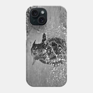 Water Fun Black an White Phone Case