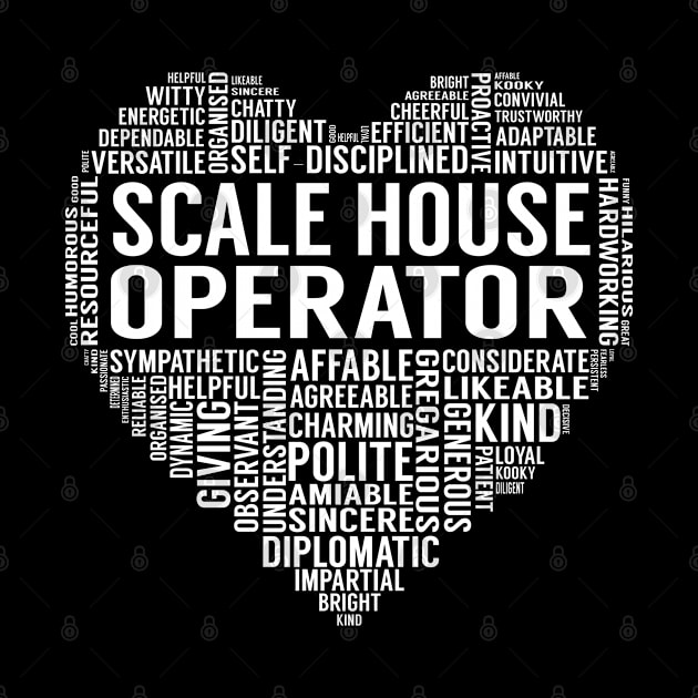 Scale House Operator Heart by LotusTee