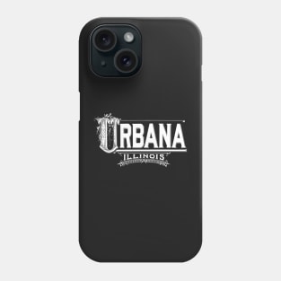 Vintage Urbana, IL Phone Case