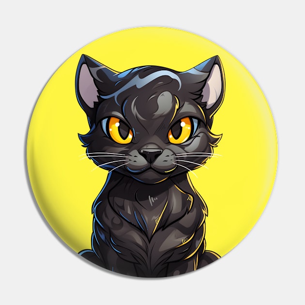 Spooky Cat Pin by Teezmindset