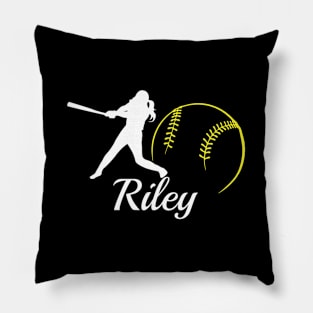 Riley Softball Pillow
