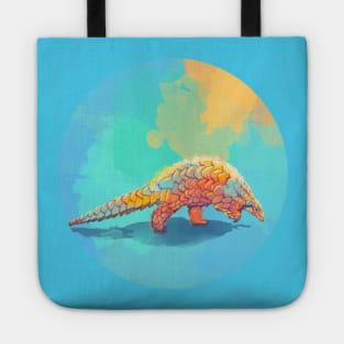 Armored Cuteness - Pangolin Illustration Tote