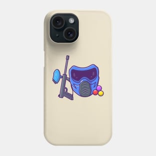 Paintball Cartoon Phone Case