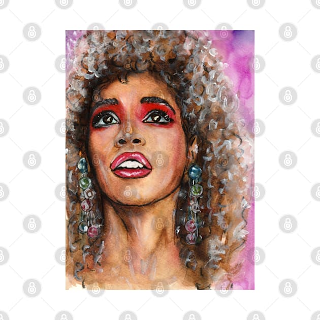 Whitney Houston by Svetlana Pelin