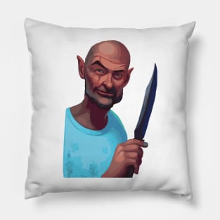 Lost John Locke portrait Pillow