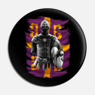 The Majestic Union: Designing the Byzantine Empire's Varangian Guard Pin