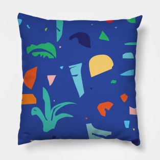 Shapes of Tropicalia / Colorful Abstraction Pillow