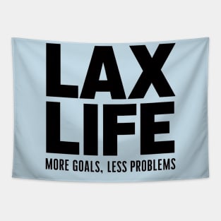 Lacrosse Lax Life More Goals Less Problem Tapestry