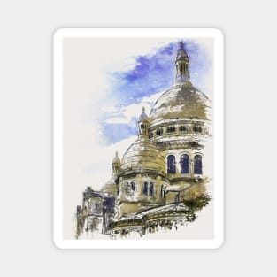 Sacre Coeur Basilica Montmartre Paris Magnet