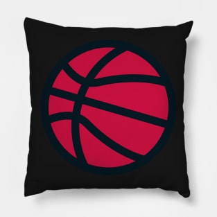 Simple Basketball Design In Your Team's Colors! Pillow