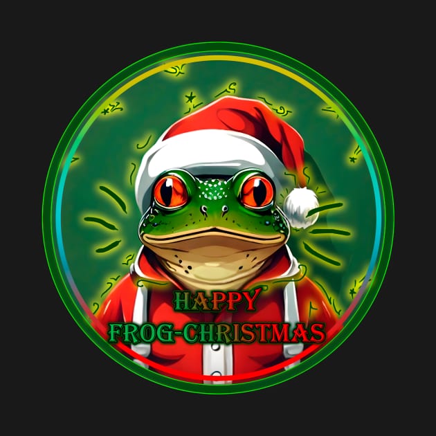 Happy Frog-Christmas by denpoolswag